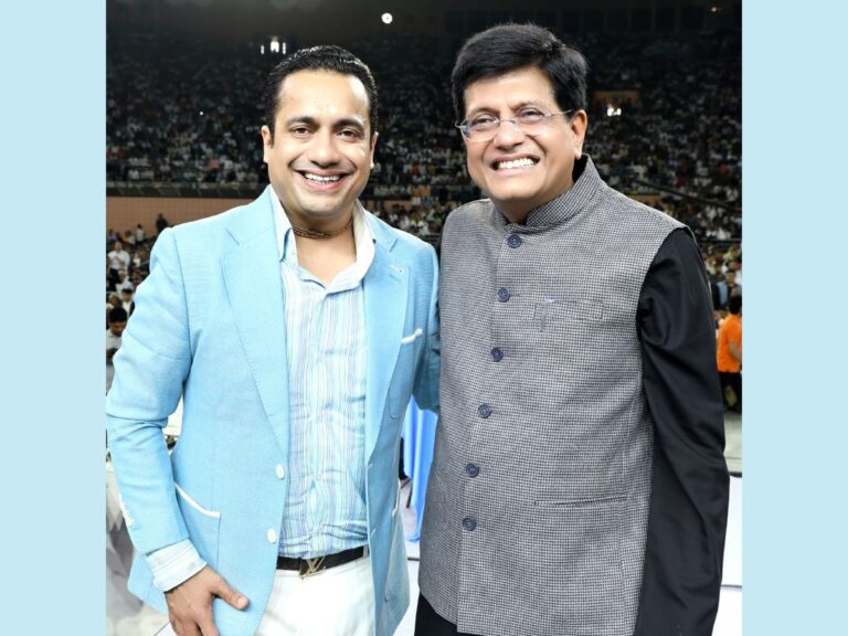 Piyush Goyal’s Power Surge: Sparks of Inspiration at India’s Biggest ‘Entrepreneurs Launchpad’ Program by Dr. Vivek Bindra