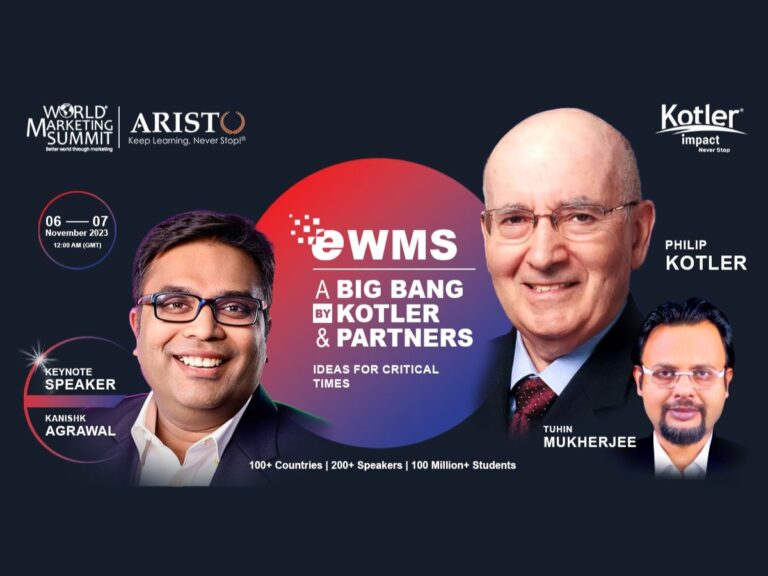 Kanishk Agrawal, Distinguished Business Leader, to Present Keynote at World Marketing Summit 2023