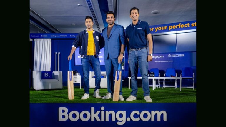 Booking.com Launches the ICC Men’s Cricket World Cup 2023 Campaign:  ‘Howzat for Your Perfect Stay’ as Cricket Fever Ignites in India