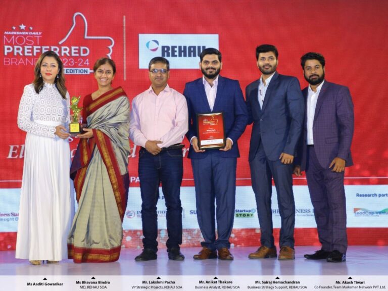 REHAU wins most preferred brand of 2023-2024 adding another feather in its cap