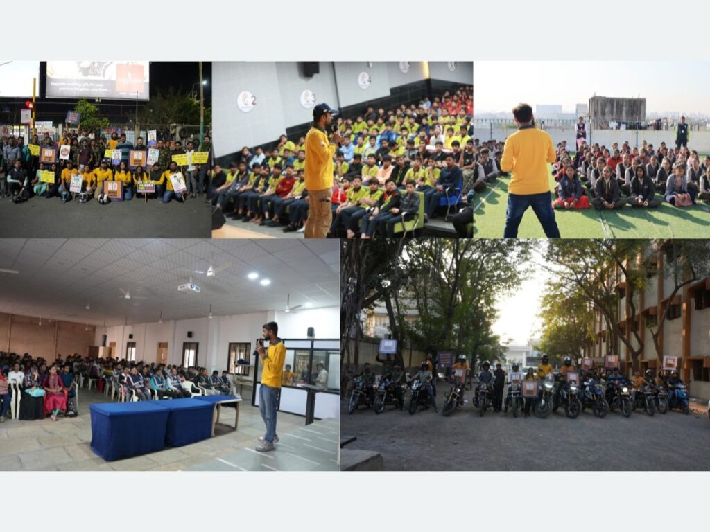 NO DRUGS CAMPAIGN aims to create a drug-free India by engaging over 3000 students in Surat