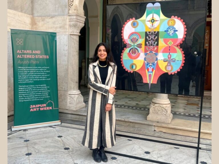 Altars and Altered States: Jaipur’s spiritual essence captured by Ayushi Patni at The Jaipur Art Week 3.0