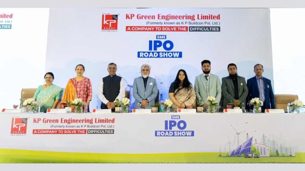 KP Green Engineering Limited’s SME Initial Public Offering set to open on Friday, March 15th, 2024, price band set at Rs 137 to Rs 144 per Equity Share