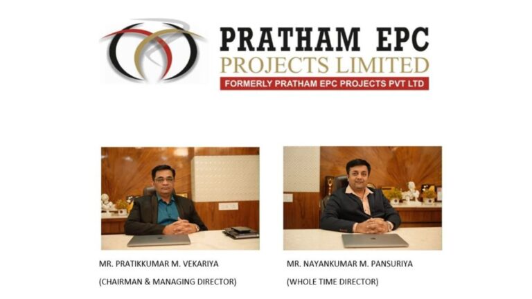 Pratham EPC Projects Limited IPO opens on March 11, 2024
