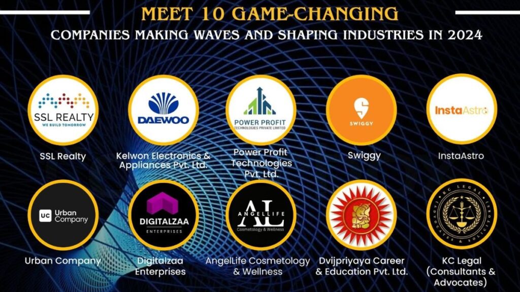 Meet 10 Game-Changing Companies Making Waves and Shaping Industries in 2024