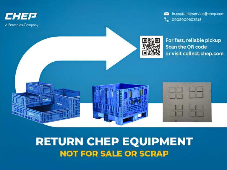 CHEP issues a public notice on sustainable practices and cautions against unauthorized use of its equipment