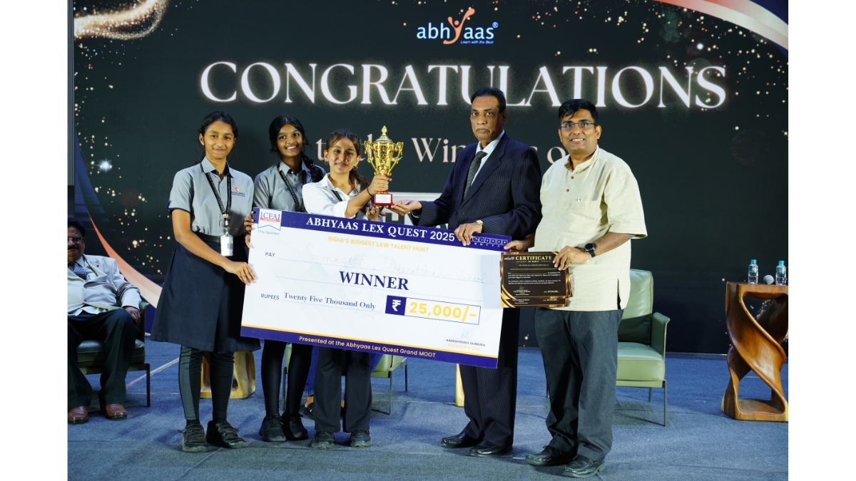 Abhyaas Lex Quest 2025 Concludes with Resounding Success; Sets New Benchmark in School-Level Legal Education