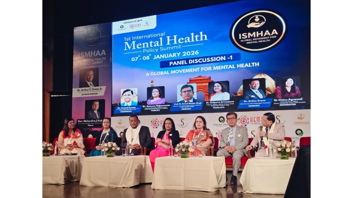 ISMHAA International Summit Marks a Defining Moment for India’s Mental Health Movement
