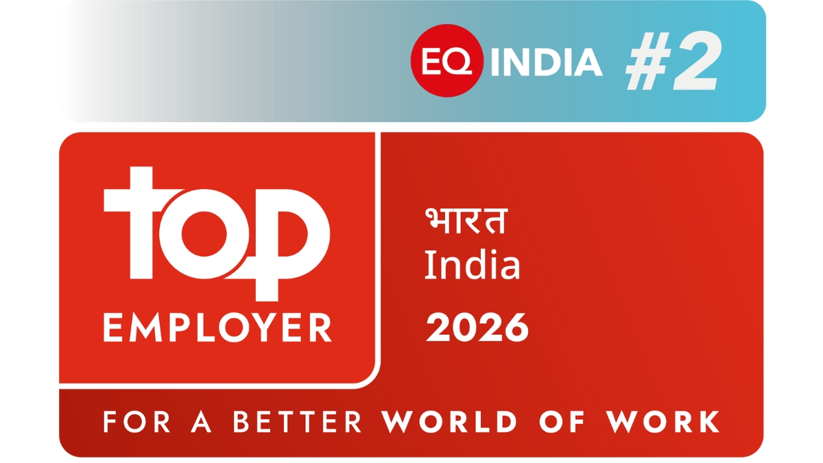 EQ India recognised as the No. 2 Top Employer for 2026 in India