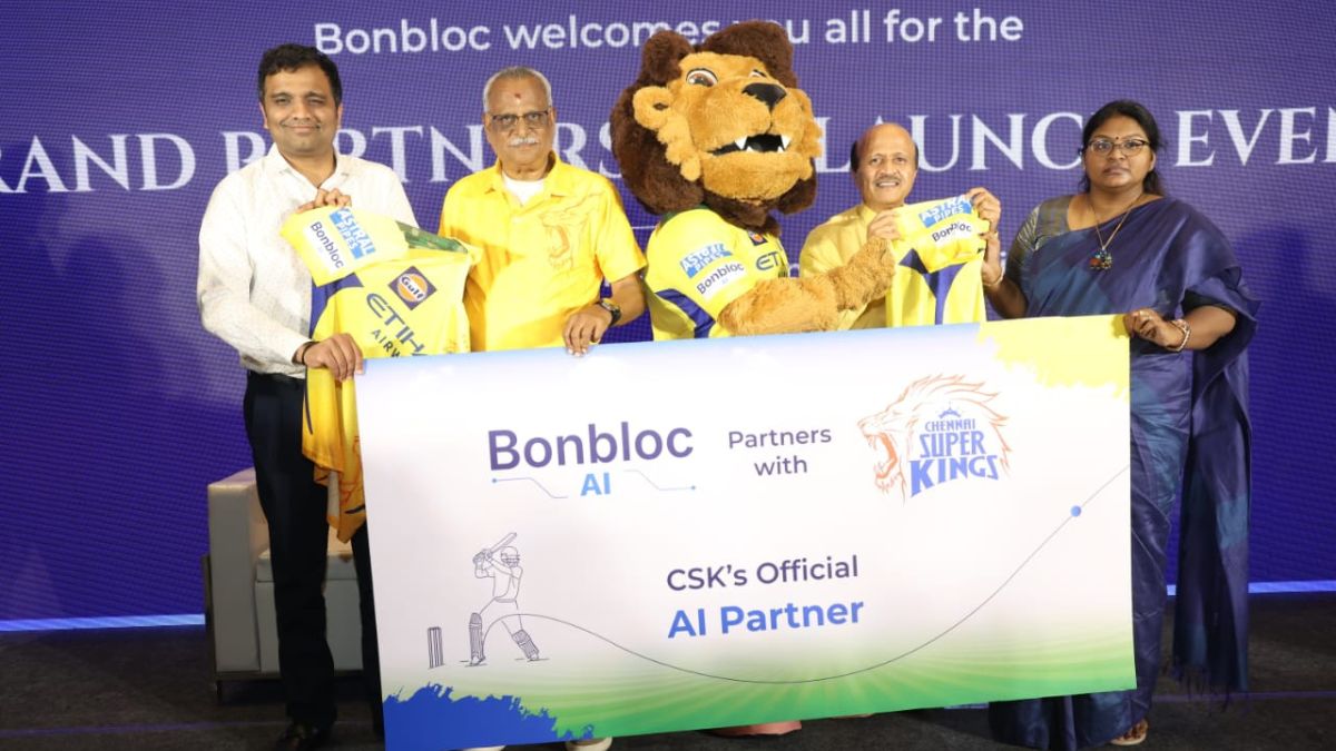 Bonbloc Partners with Chennai Super Kings Driving AI Innovation in Sports Entertainment