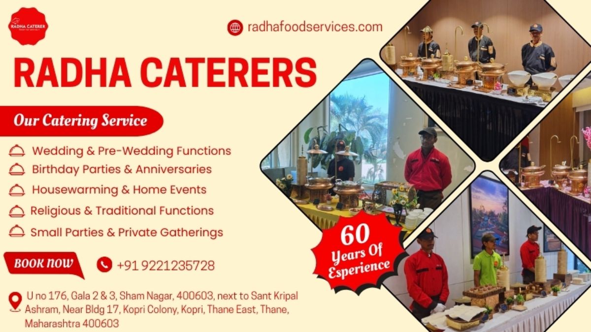 Radha Caterers: The leading Pure Veg Catering Service in Mumbai