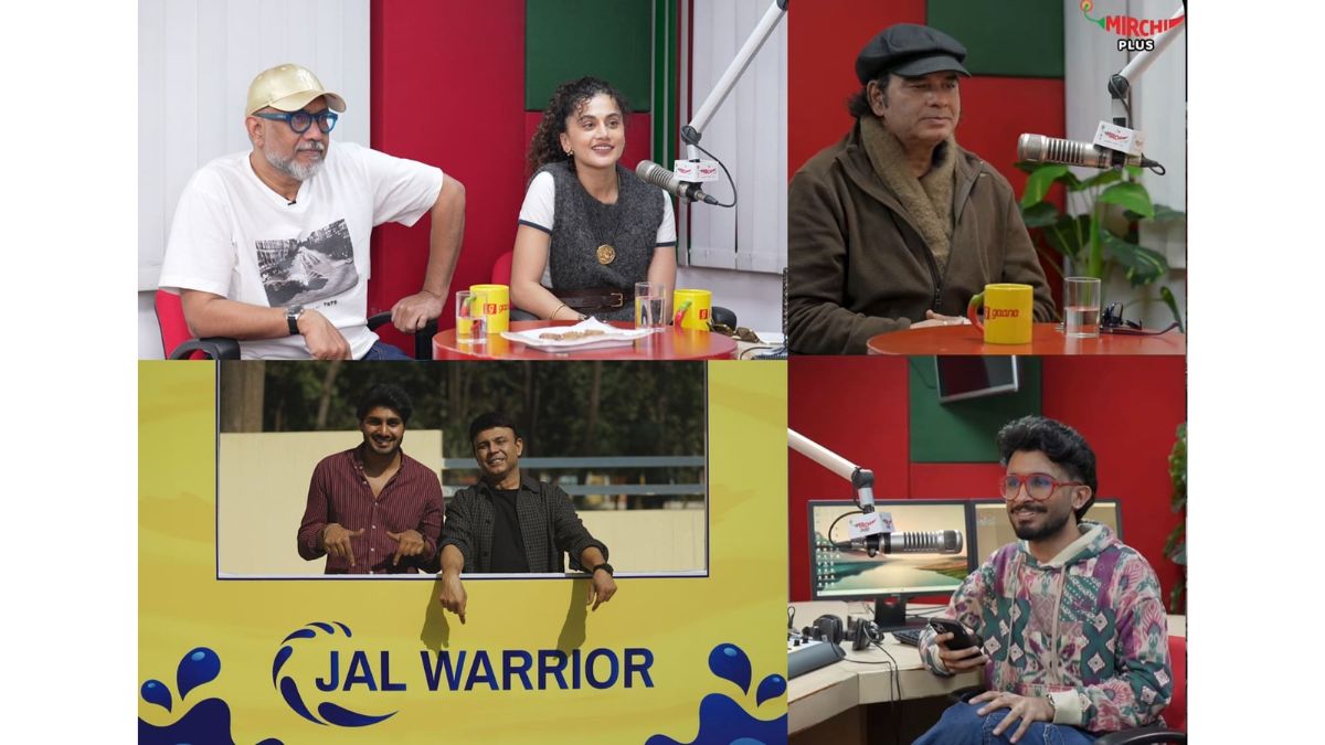 Mohit Chauhan, Taapsee Pannu, and Anubhav Sinha Champion Jal Vaani Nationwide Campaign with National Water Mission, Urge Citizens to Save Water Daily