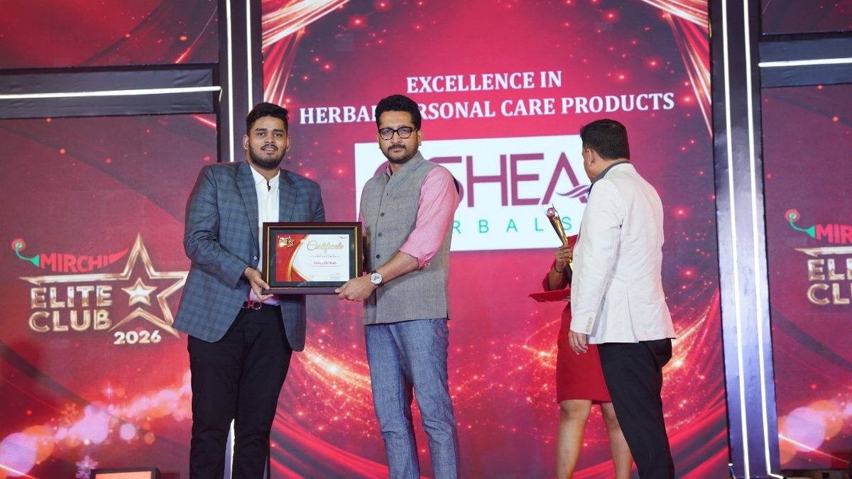 Oshea Herbals Honoured with ‘Excellence in Herbal Personal Care’ at Mirchi Elite Club 2026 in Kolkata