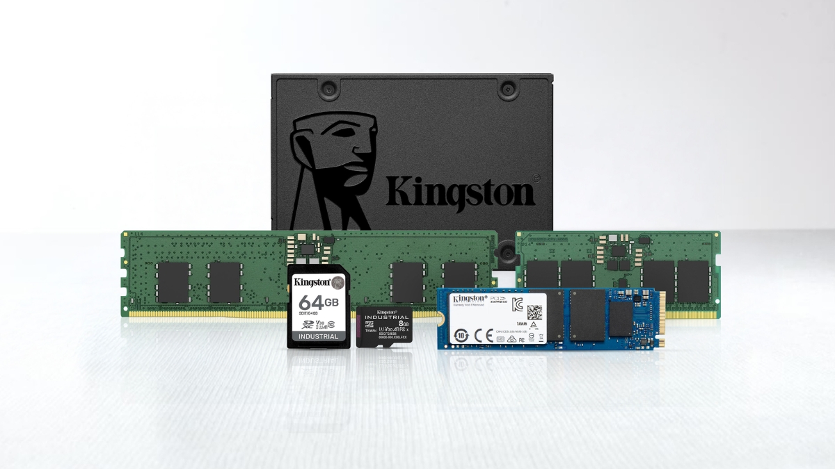Kingston Technology Highlights Design-In Memory and Industrial SSD Solutions for Mission-Critical Systems