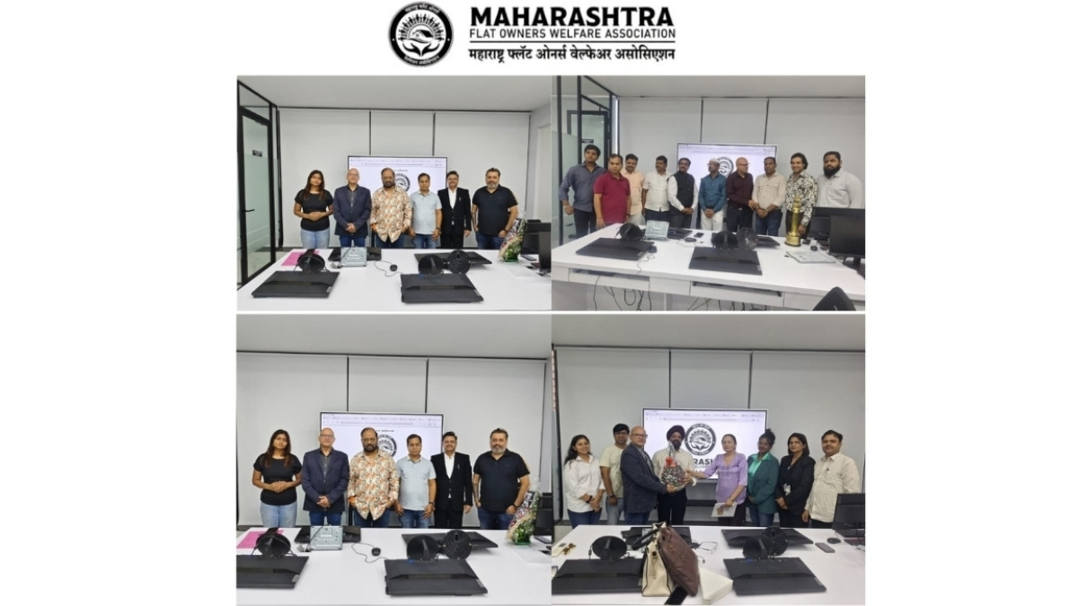 Leaders and Industry Representatives Congratulate Deepak Narsibhai Bhanushali on Appointment as President of Maharashtra Flat Owners Welfare Association