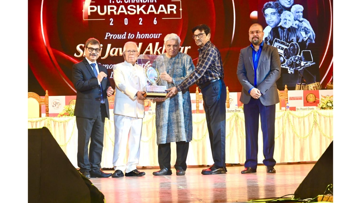 P.C. Chandra Group honours Shri Javed Akhtar with the 33rd P.C. Chandra Puraskaar, celebrating his iconic contribution to Indian Cinema & Literature
