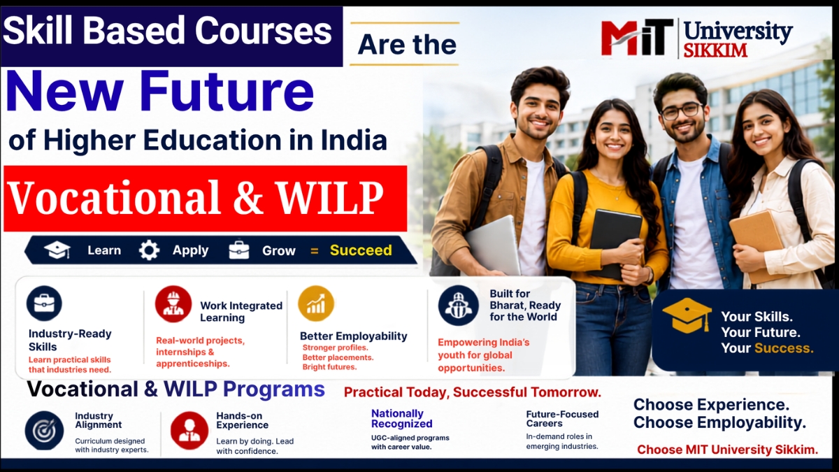 Choosing Skill-Based Learning and Practical Industry Exposure Over Traditional Education Models at MIT University, Sikkim 
