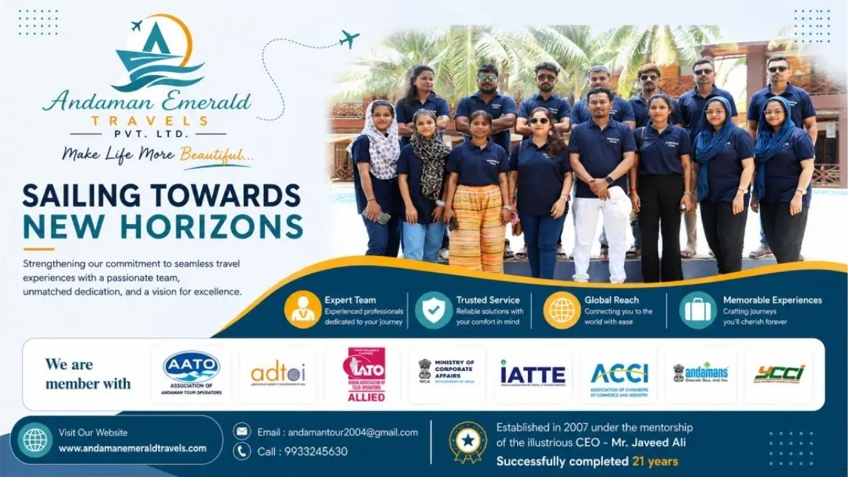 Andaman Emerald Travels Continues to Set the Standard for Personalized Island Holidays in the Andaman & Nicobar Islands